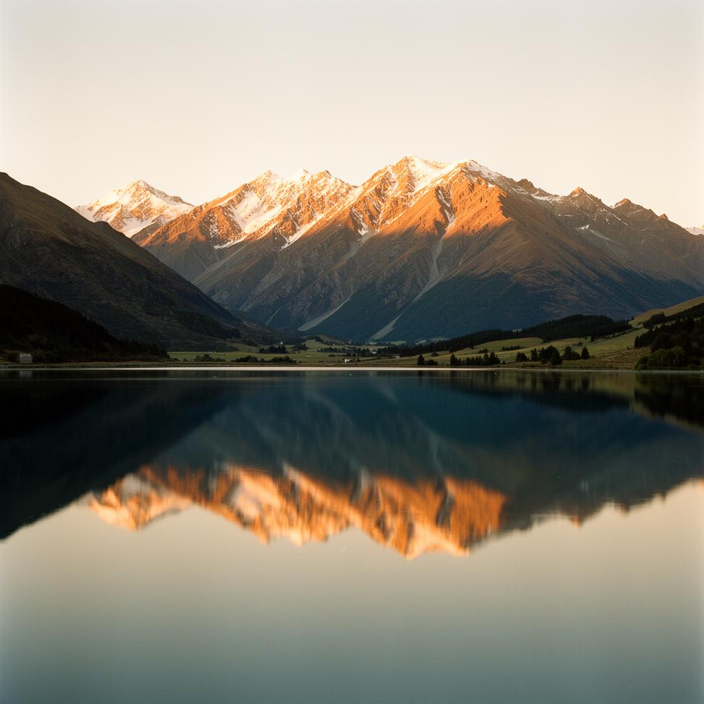 Queenstown at golden hour