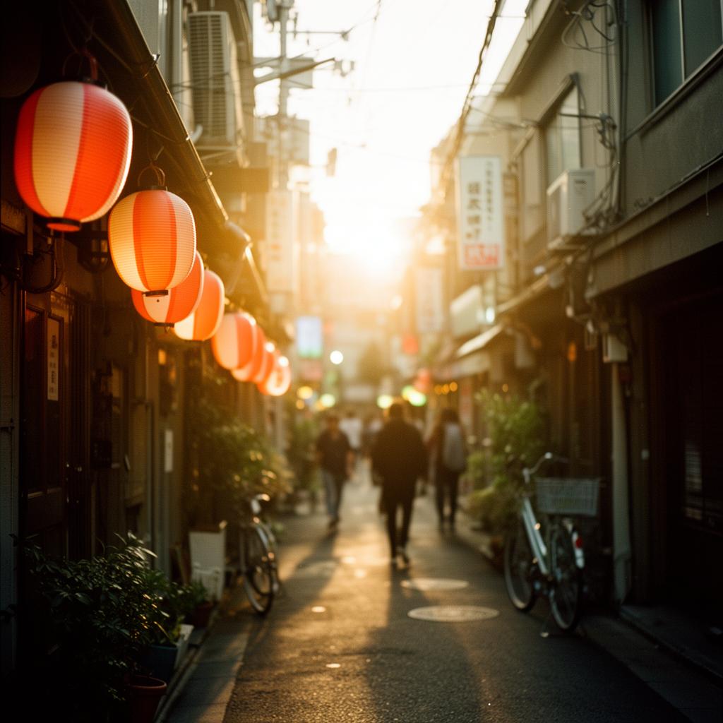 Tokyo at golden hour